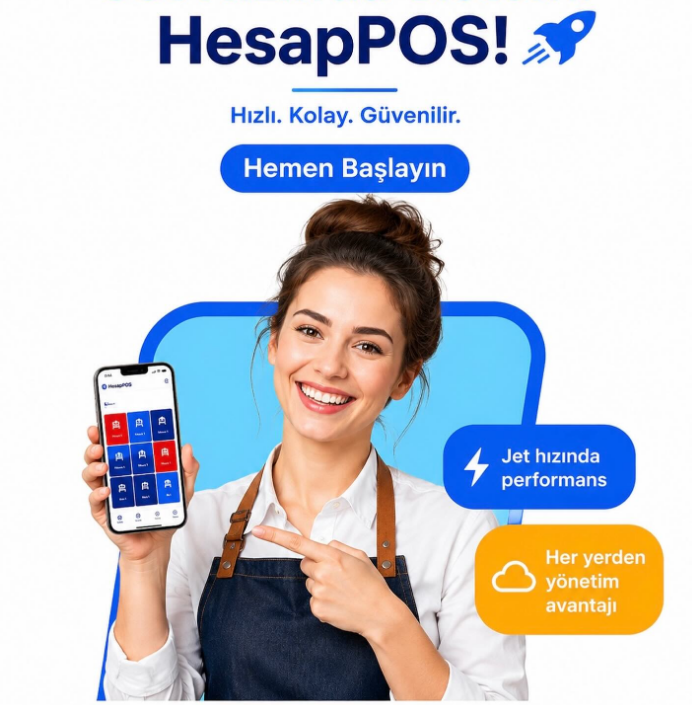 Restoranlar için ileri seviye Adisyon Pos Yazılımı HesapPOS Nedir Avantajları Nelerdir ? 
